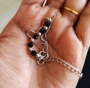 GIVA 925 REAL SILVER gypsy Anklet (1 Unit)