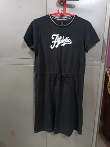 Cute Black T-Shirt Dress