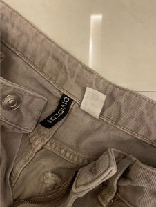 Unique Beige Cargo Pants