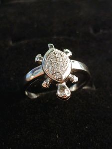 Pure SILVER Tortoise(Kachua) Ring 92.5