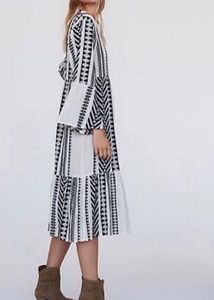 Boho Print Maxi Dress