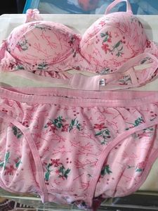 Floral Lingerie Set