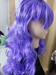 Purple Curly Wig holli special