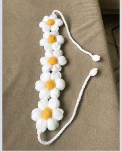 Daisy Crochet Flower Headband