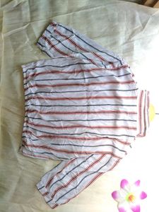 CROP SHIRT 🖤🤍