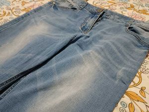 Light Wash Denim Jeans