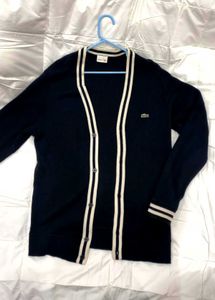 Lacoste Navy Cardigan