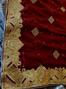 Handwork Heavy Saree