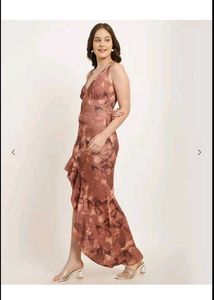 Shein sleeveless Tie and dye print maxi  dredd