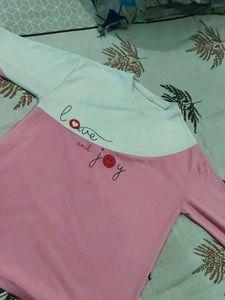 Love and Joy Pink Top