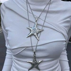 Pinterest Star Necklace Silver