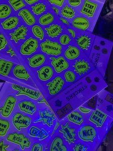 Glow-in-the-Dark Sticker Sheets