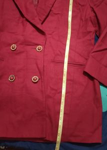 Oversized Double Breasted Blazer