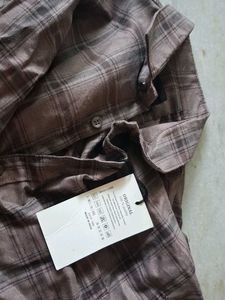 Brown Plaid Shirt