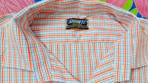 SHANTI TAILORS, Slim Fit Mens Formal Check Shirt