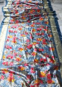 Soft Saree With Blouse Piece 1 Mtr