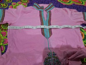 Sale🎊🎆🎄🎉Pink Ethnic Kurta