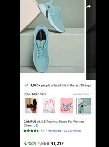 CAMPUS Al Running Shoes For Women.