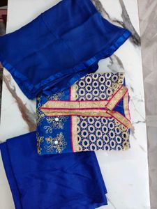 Brand New Unstitched Party Wear Suit