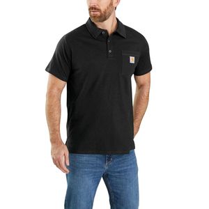 Carhartt Men's Force Cotton Delmont Pocket Polo
