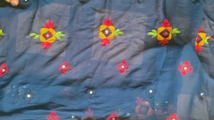 A Beautiful Blue Kurta Pant  And Dupatta Set