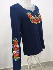 Floral Embroidered Top