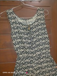 Black And White Jumpsuit