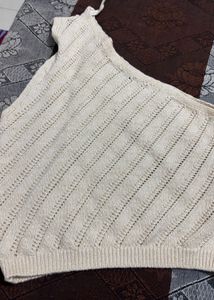 One Shoulder Knit Top