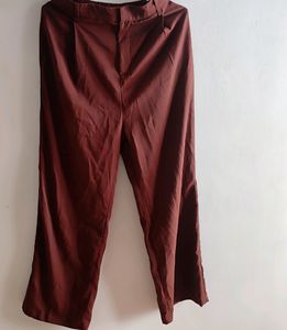 Brown Flare Pants