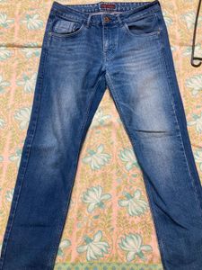 Dark Blue Denim Jeans