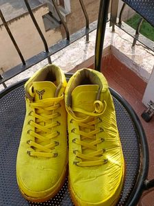 Yellow Kobe AD Sonic  Shoes