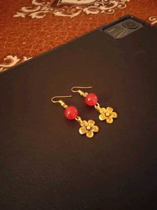 Flower Charm Earrings