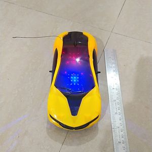 Remote Control Car 3d Lights Yellow