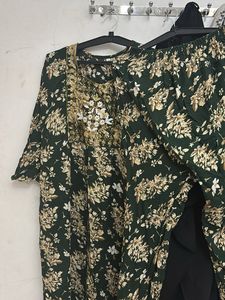 Floral Print Lounge Set