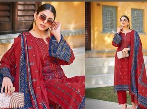 Bin Saeed Embroidered Suit