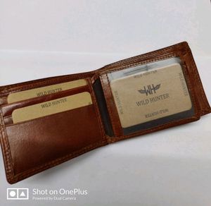 WILD HUNTER LEATHER WALLET
