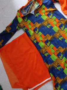 Printed Kurta Set