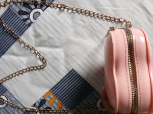 Pink Heart Purse