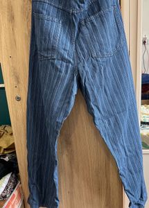 Blue stripped H&amp;M jeans