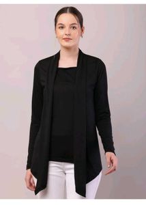 Black Long Shrug