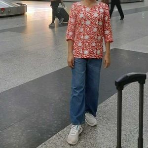 Red Short Kurti