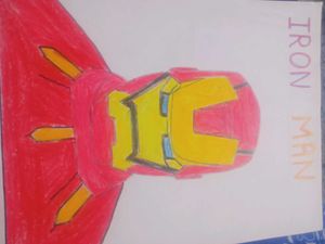 Iron Man Handmade Art