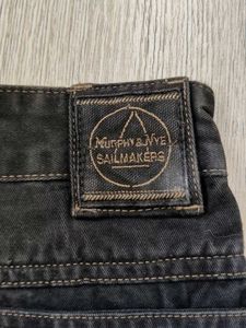 Ma254 Murphy &amp; Nye Sailmakers Beggy Jeans Waist 36