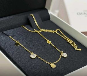 GIVA 925 Silver Elegant Golden Necklace