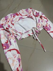 Floral Crop Top