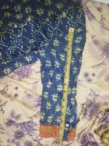 Blue Kurta For Woman