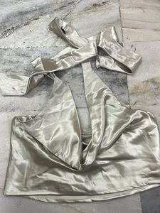 Satin Halter Top