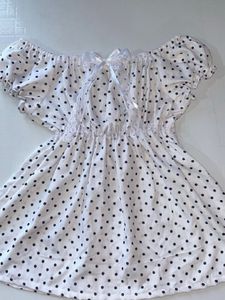 💖shoujo Polka Dot Babydoll Top🌸✨