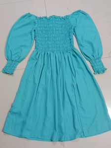 Chic Blue Mini Dress