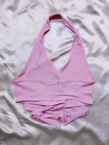 Pink Halter Top